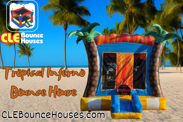 Tropical Inferno Bounce House