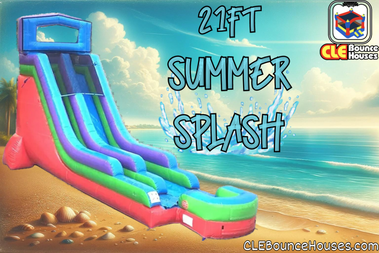 21ft Summer Splash Water Slide