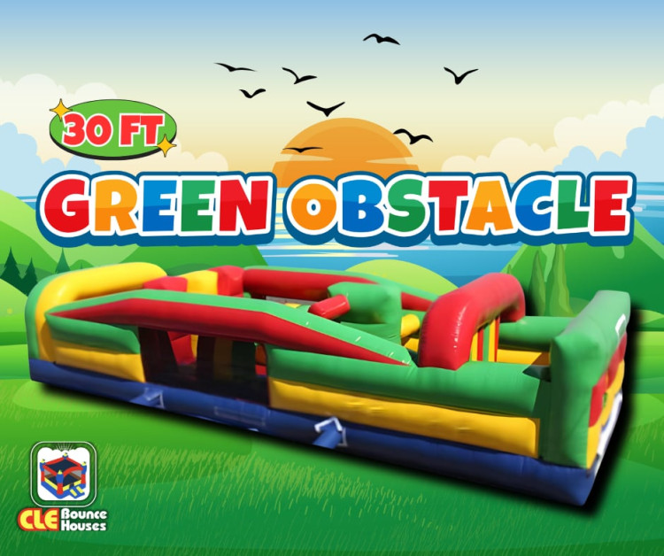30ft Obstacle Course Green