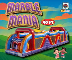 40ft Marble Mania Obstacle Course