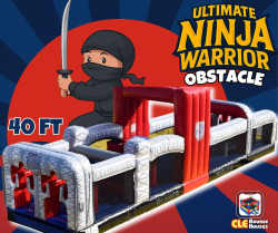 40ft Ultimate Ninja Warrior Obstacle Course