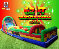 62ft Obstacle Course Green (wet/dry)
