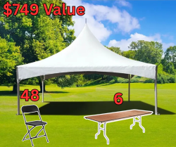 20ft x 20ft Tent Party Package