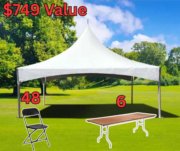 20ft x 20ft Tent Party Package