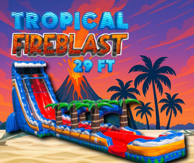Water Slide Rental In Cleveland, OH - CLE Bounce Houses