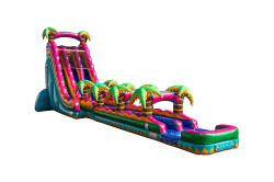 29ft Teal Crush Dual Lane Water Slide *All Weekend*