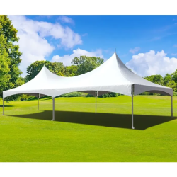 20ft x 40ft high peak frame tent rental for weddings in Westlake, Ohio